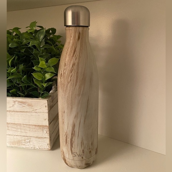 S'Well 24oz Blonde Wood The Original 2010 Stainless Steel Insulated Water Bottle - Picture 1 of 15